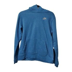 Nike Sportswear Older Kids Blue Teal Pull Over Hoodie Sz XL DM8104-404 Rare Nice